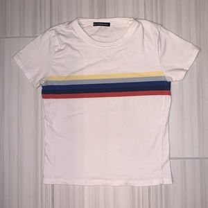 Brandy Melville rainbow tee